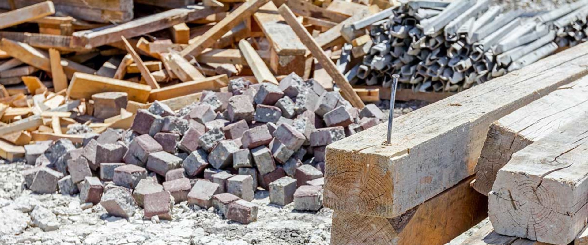 How to salvage building materials?